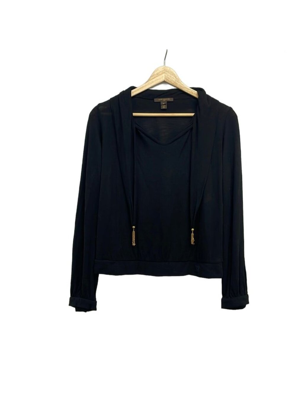 Louis Vuitton Long Sleeve Sweater Black M